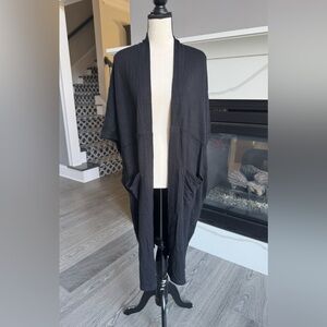 Splendid Modal Blend Wrap in Black Size XS/S